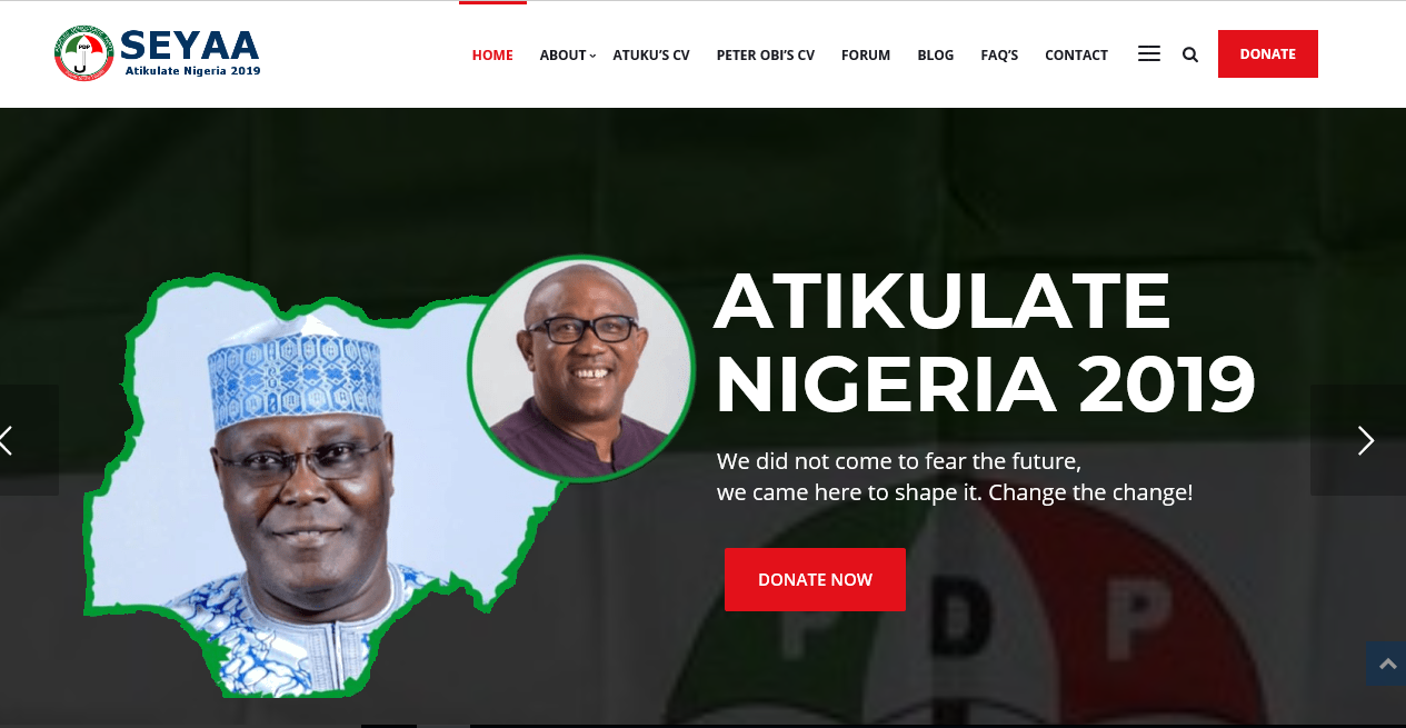 SEYAA - Campaign Website (Offline)